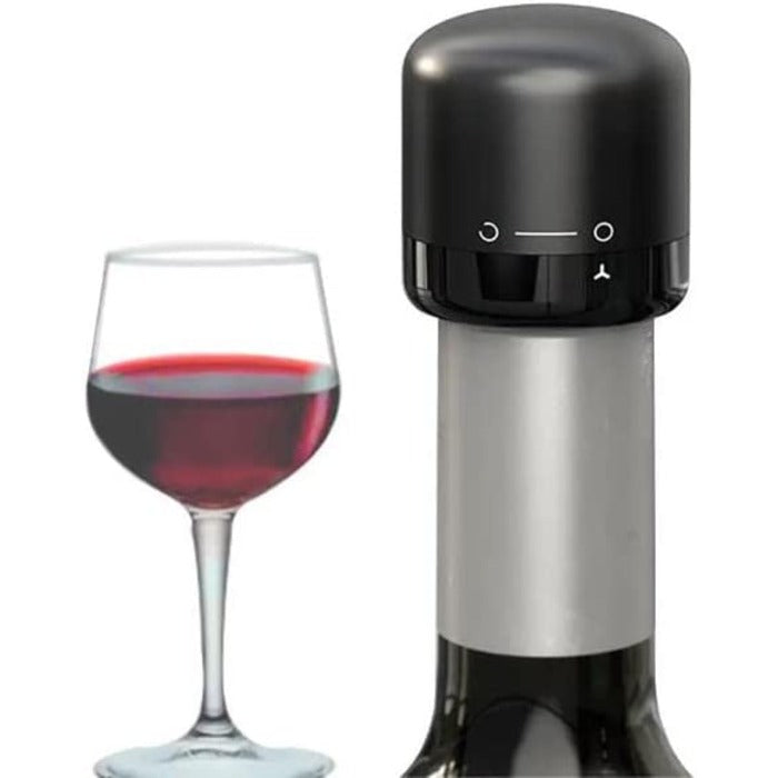 WineSaver™ - Tampa Reutilizável com Vedação a Vácuo